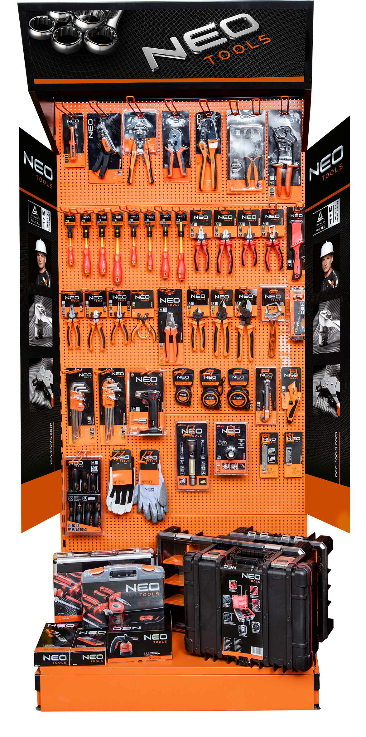 Брендированные стеллажи NEO СИЗ -